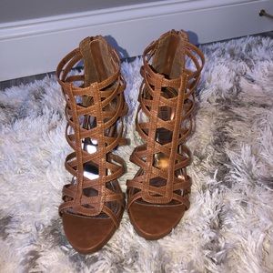 Jennifer Lopez Strappy Heels